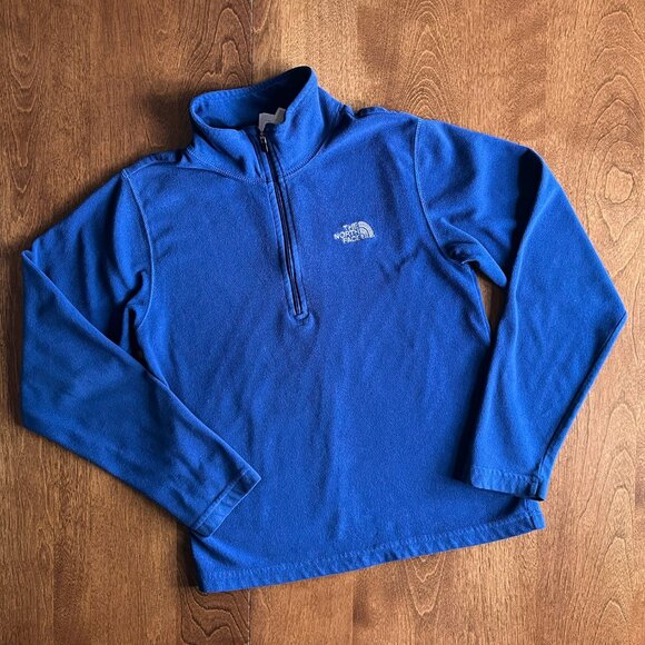 The North Face blue fleece top S - Picture 1 of 9
